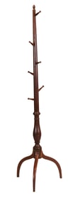 The John Brown Federal Mahogany Hat Rack.