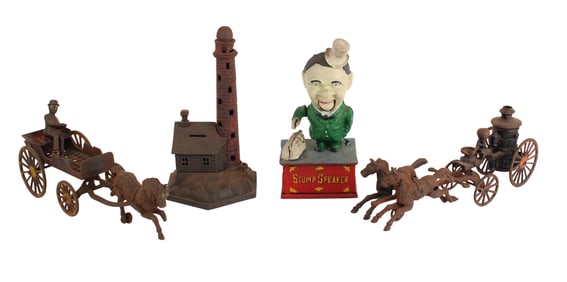 Stump Speaker Mechanical Banker