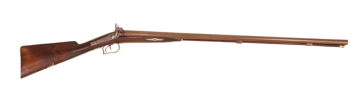 A.W. Spies Percussion Double Barrel Shotgun