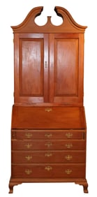 Chippendale Mahogany Slant-Front Desk