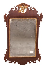 Chippendale Parcel-Gilt Mirror