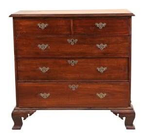 Queen Anne Walnut Chest of Drawers