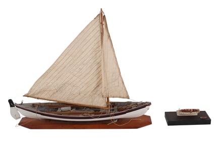 Model of a Beetle Whaleboat