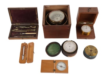 Group of Nautical and Scientific Instruments