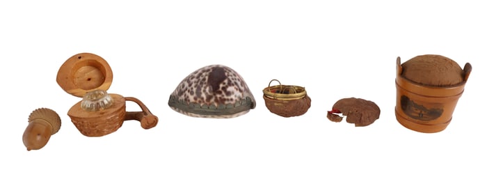 Five Assorted Small Boxes