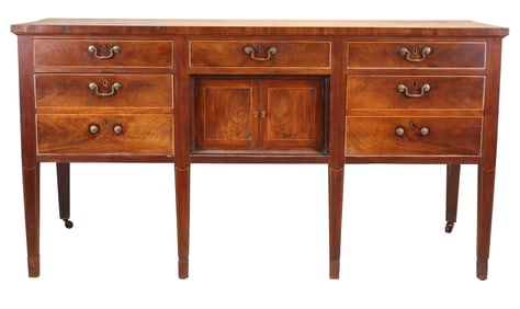 Federal Inlaid Mahogany Sideboard