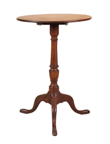 Federal Mahogany Tilt-Top Candlestand