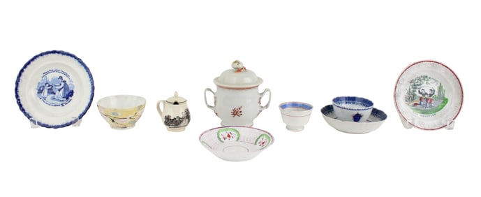 Group of Assorted Porcelain Table Articles