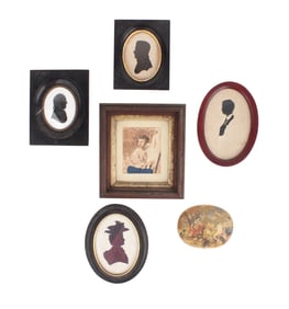 Four Vintage Silhouettes