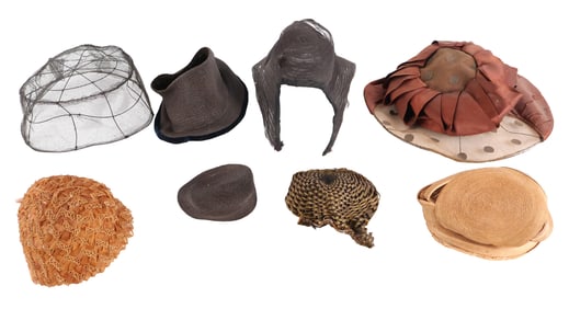 Vintage Hats and Millinery Fragments