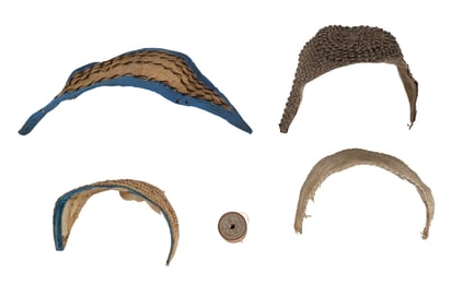 Four 19th C. Millinery Parts