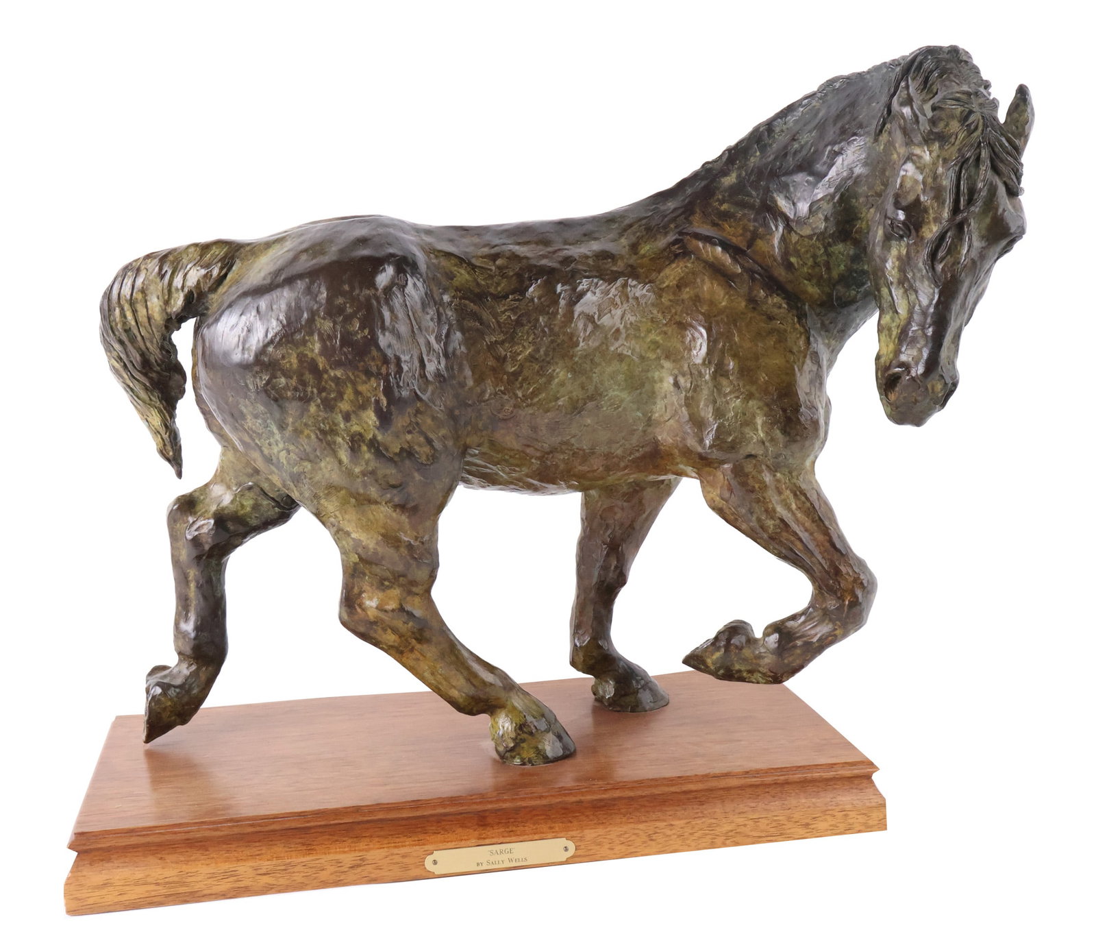 Sally Wells, American, "Sarge", Bronze (1 of 10)