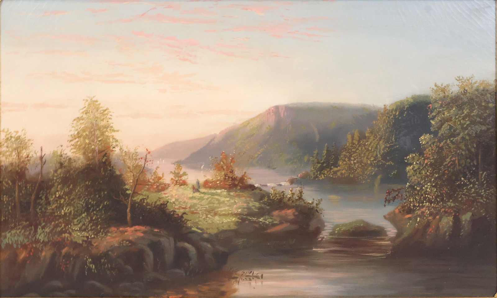 River Valley Landscape, Oil on Canvas (1 of 10)