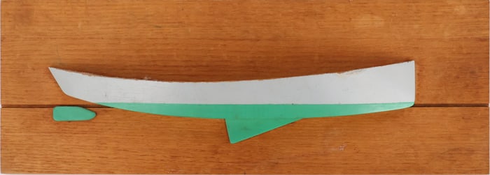 Half-Hull Model of a Ship