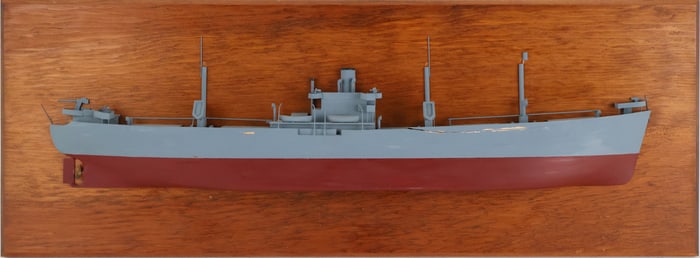 Scale Half-Model of a World War II Liberty Ship