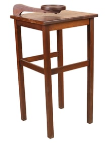 Arts & Crafts Oak Telephone Table