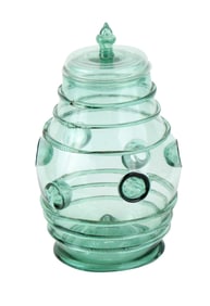 Tinted Glass Daumenglas and Cover (fingerglass)