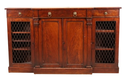 Regency Style Mahogany Sideboard