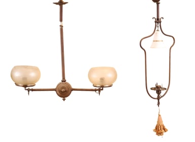 Two Hanging Lanterns