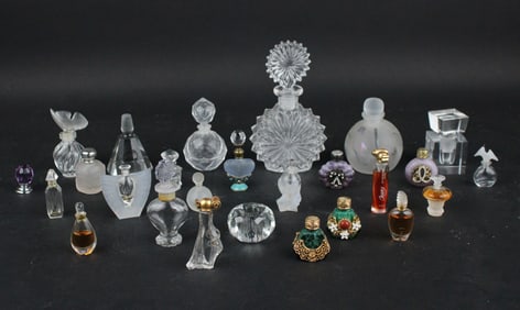 Group of Assorted Perfume Bottles