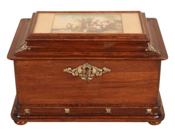 Regency Walnut Box