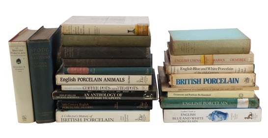 Group of English Pottery and Porcelain Books