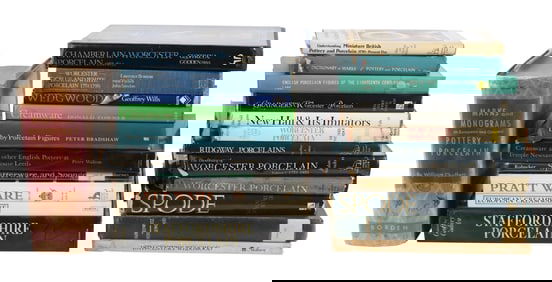 Group of Porcelain and Pottery Books