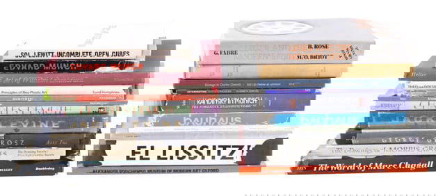 Group of Modern Art Books