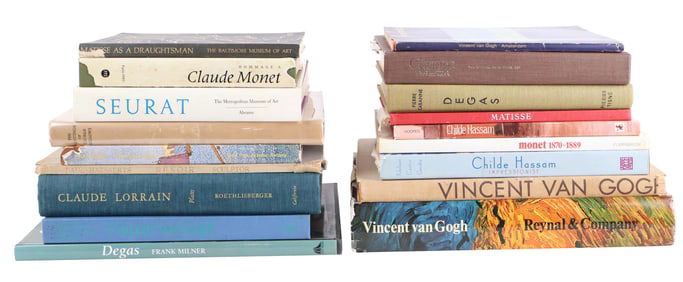 Group of European Art Books