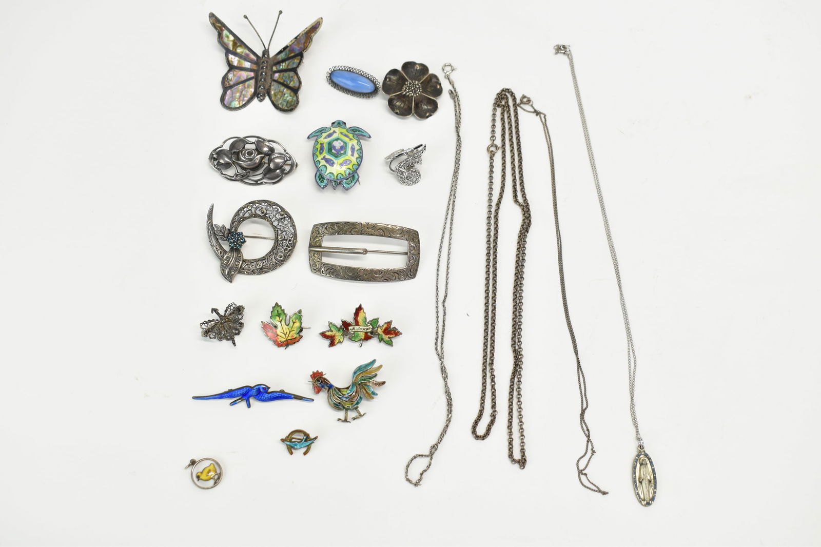 Group of Assorted Sterling Silver Jewelry (1 of 14)