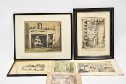 Group of Assorted Lithographs