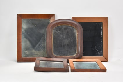 Group of Five Assorted Vanity Mirrors