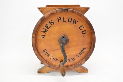 Vintage Ames Plow Company Butter Churn