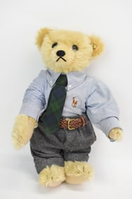 Vintage Steiff Ralph Lauren Dressed Teddy Bear