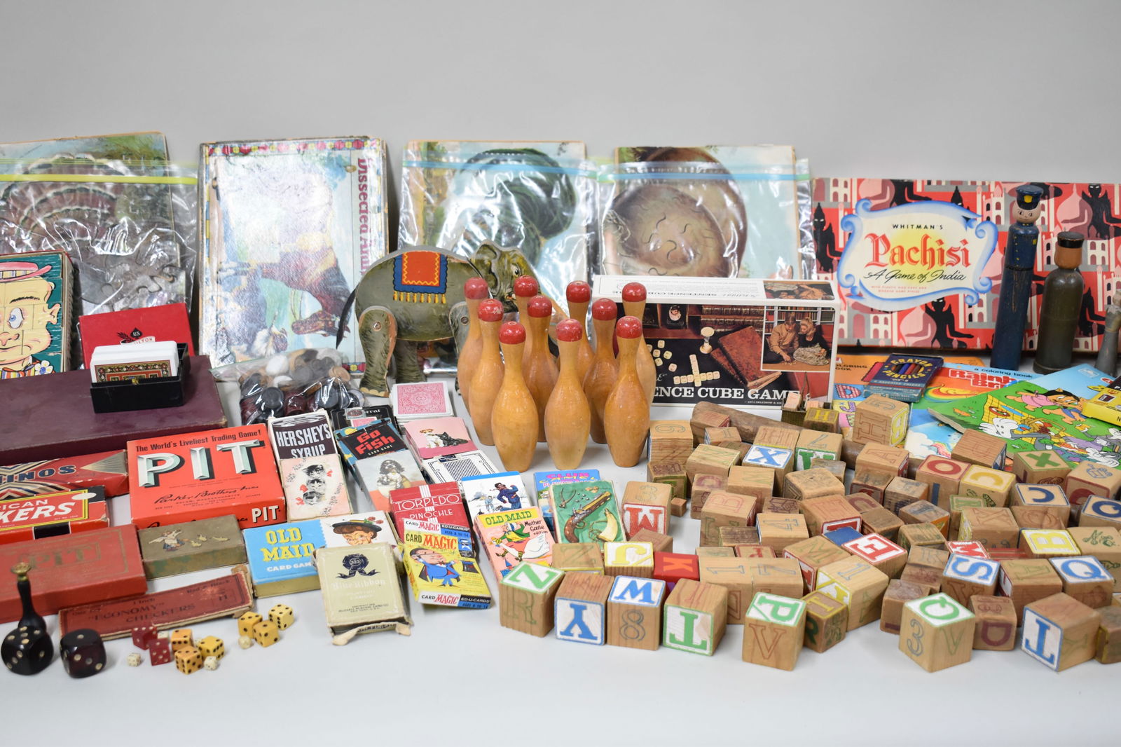 Vintage Group of Assorted Toys and Games (1 of 16)