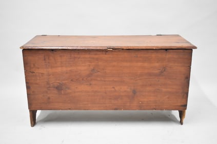 Antique Country Pine Blanket Chest