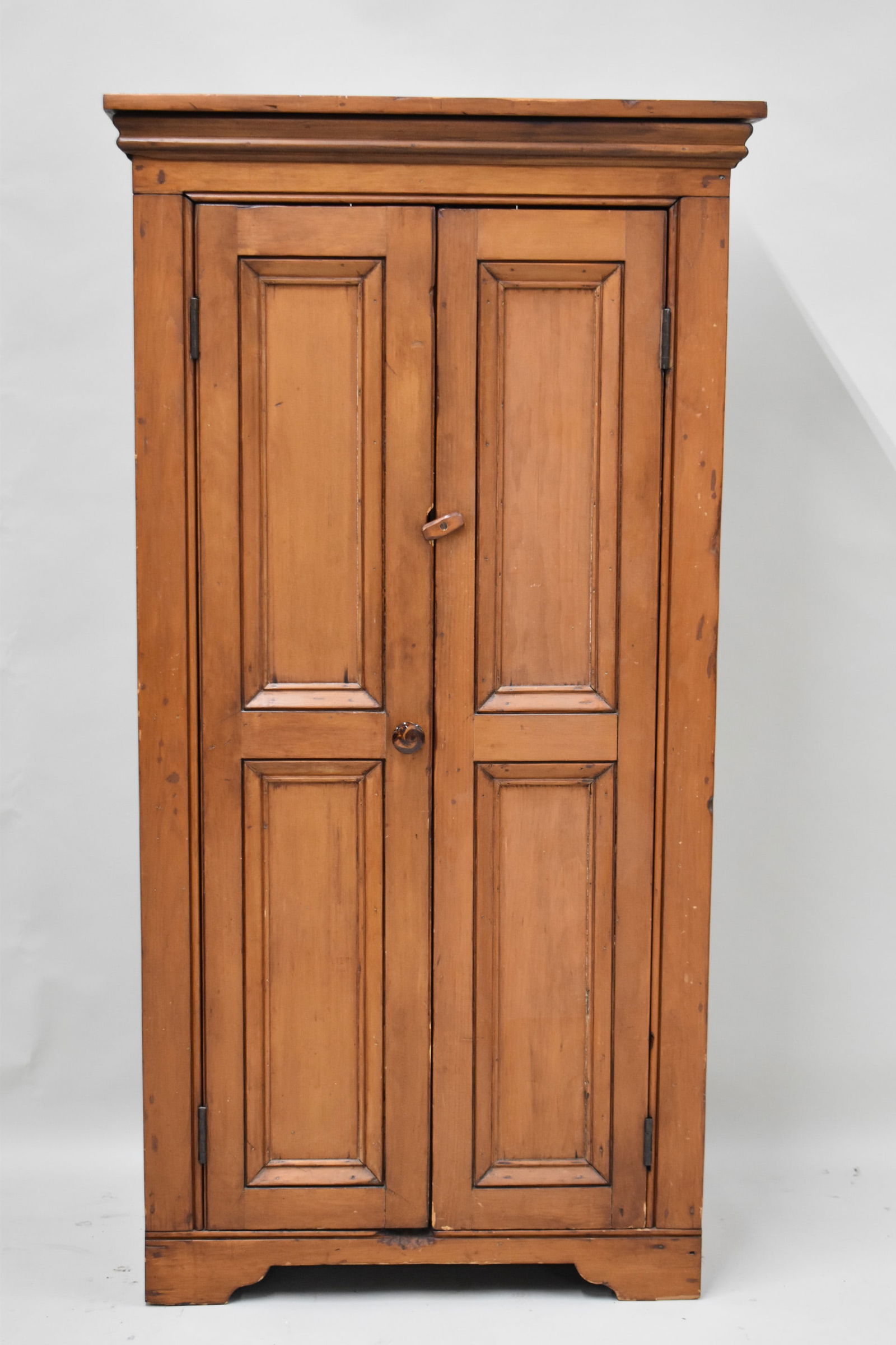 Antique Paneled Two Door Country Cupboard (1 of 8)