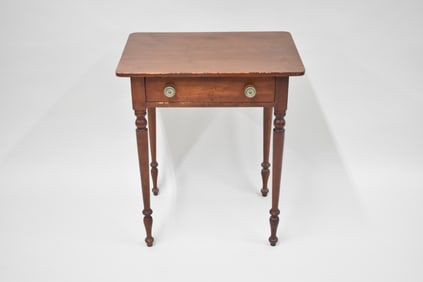 Antique Single Drawer Side Table