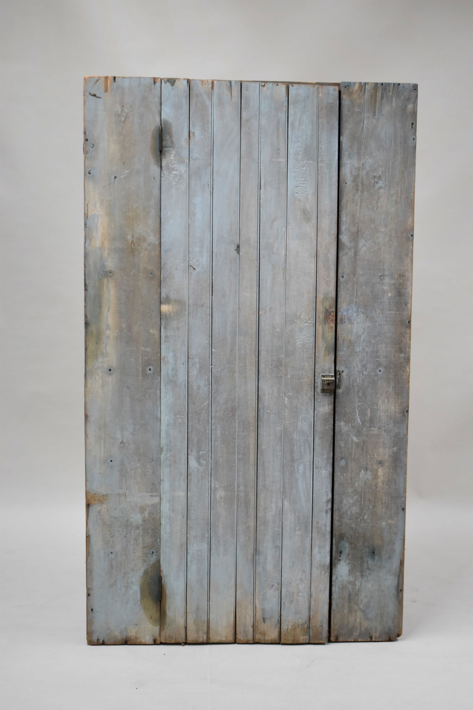 Antique Country Pine Blind Door Corner Cupboard (1 of 11)