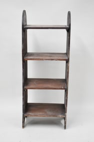 Primitive Style Four Tier Shelving Unit