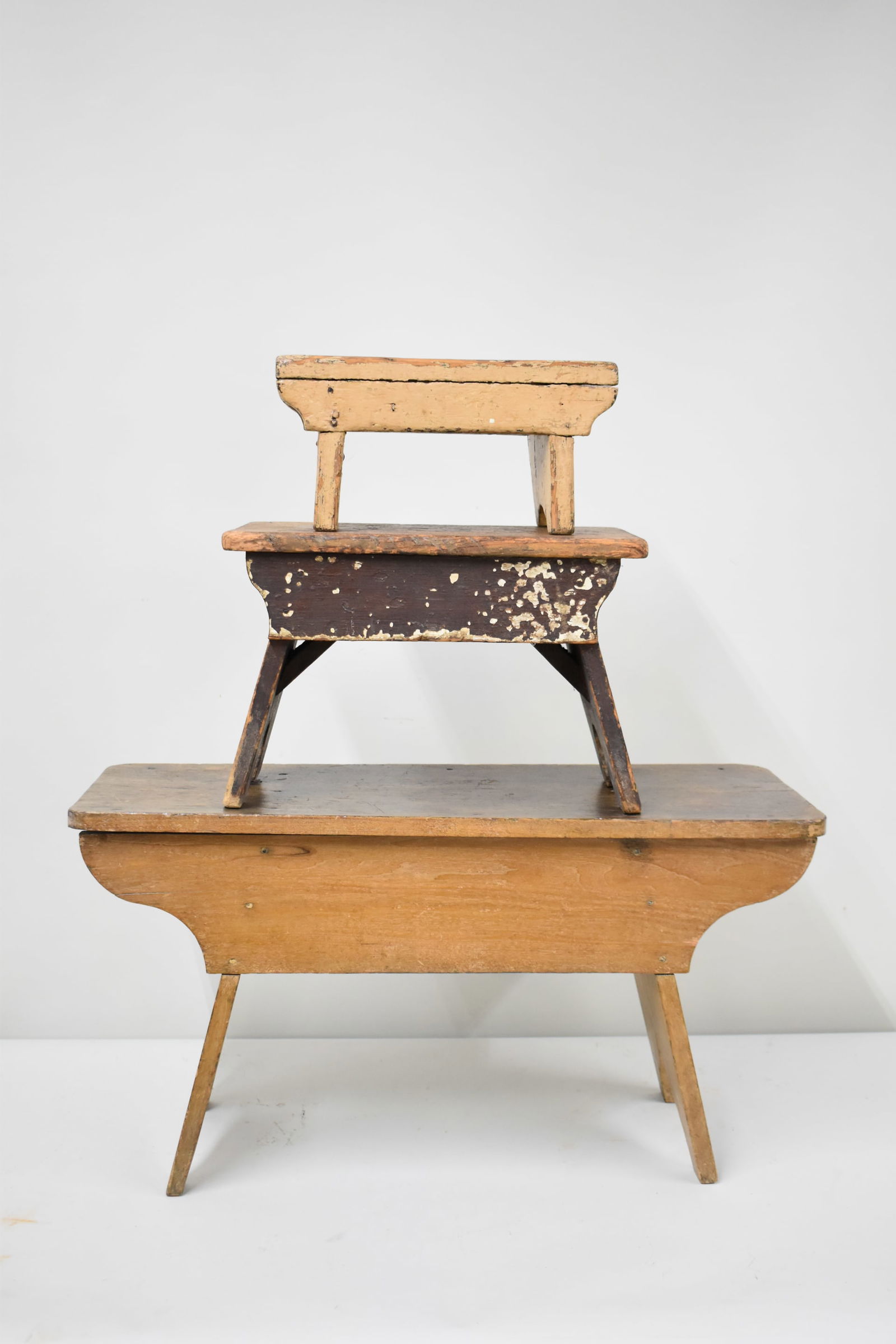 Two Antique Step Stools (1 of 12)