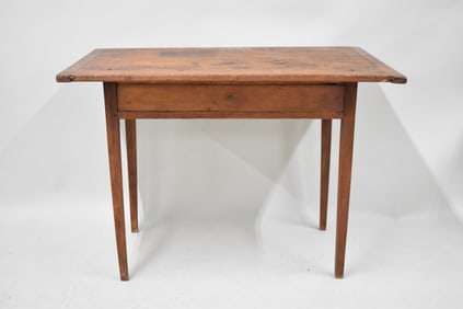 Antique Pine Dough Board Top Table