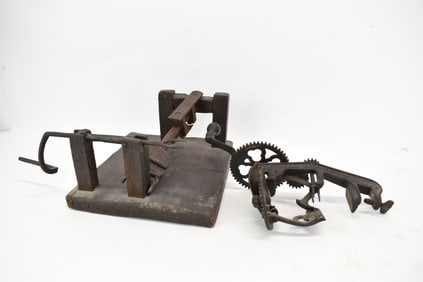 Antique Hand Crank Apple Parer