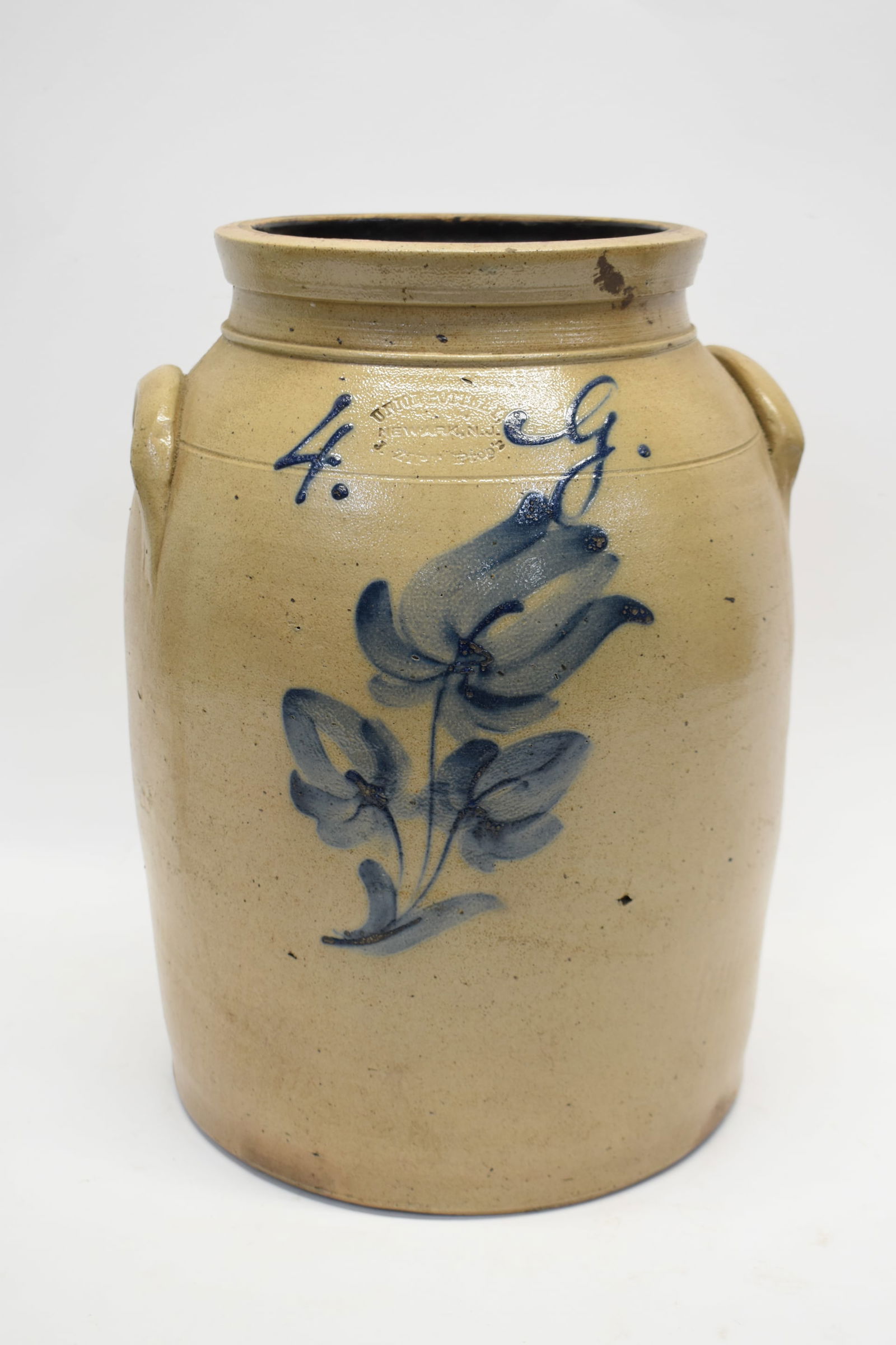 Jacob Zipfs Union Pottery Stoneware Crock (1 of 10)