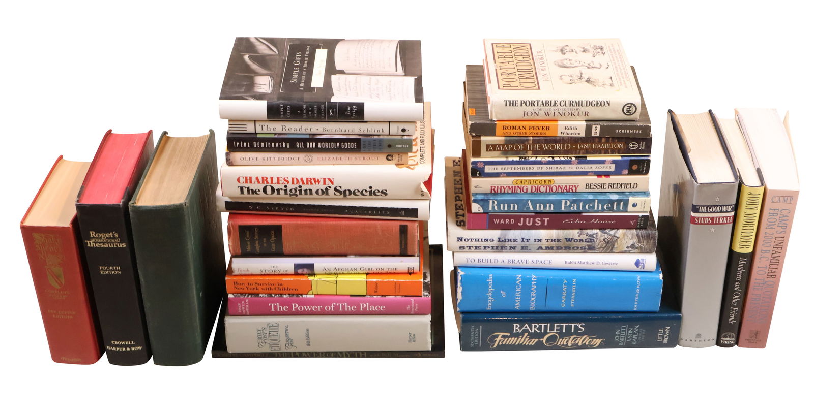 Grouping of Literature, Novels, and Miscellaneous Books (1 of 10)