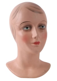 Vintage Composition Counter Display Head