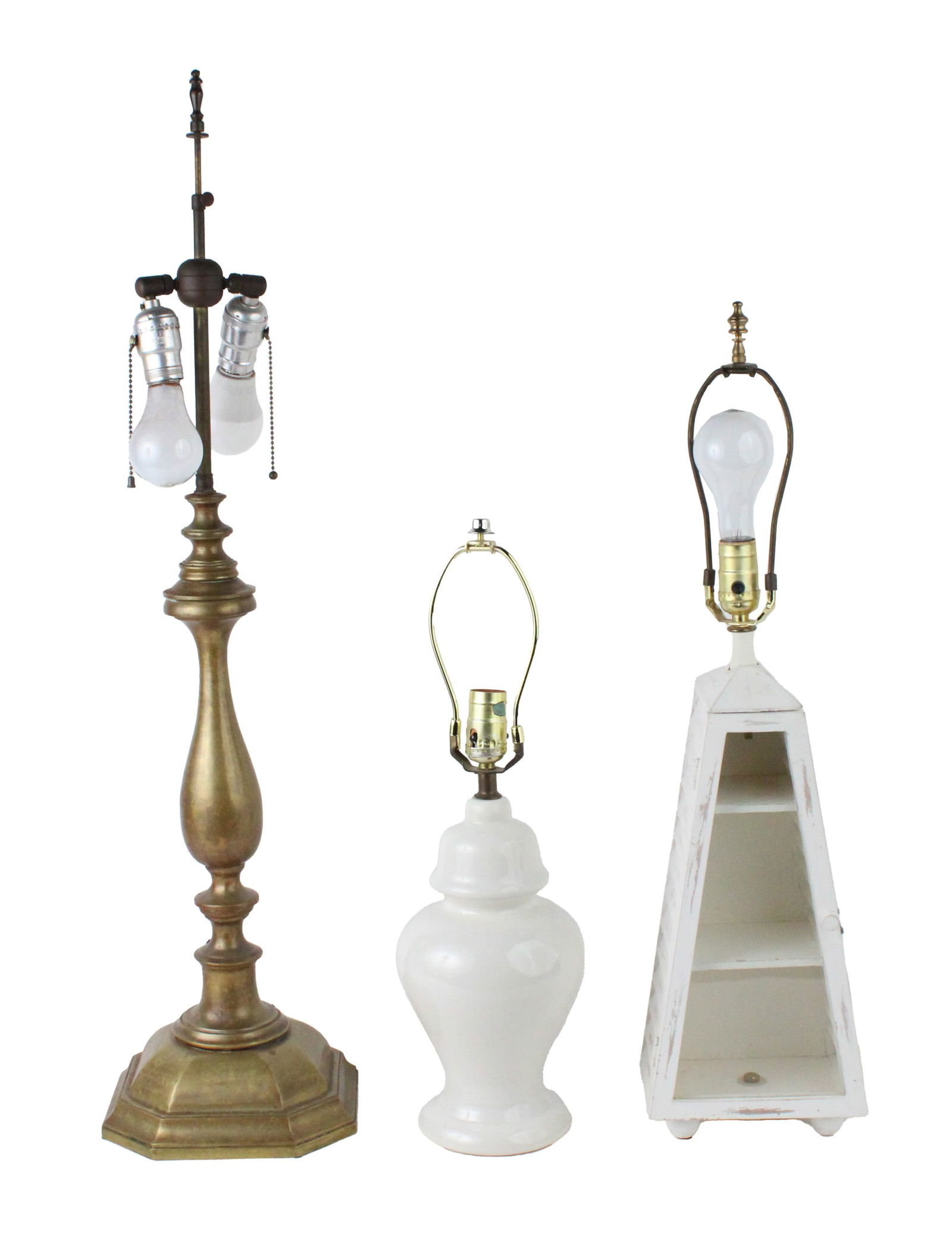 Large Brass Table Lamp (1 of 12)