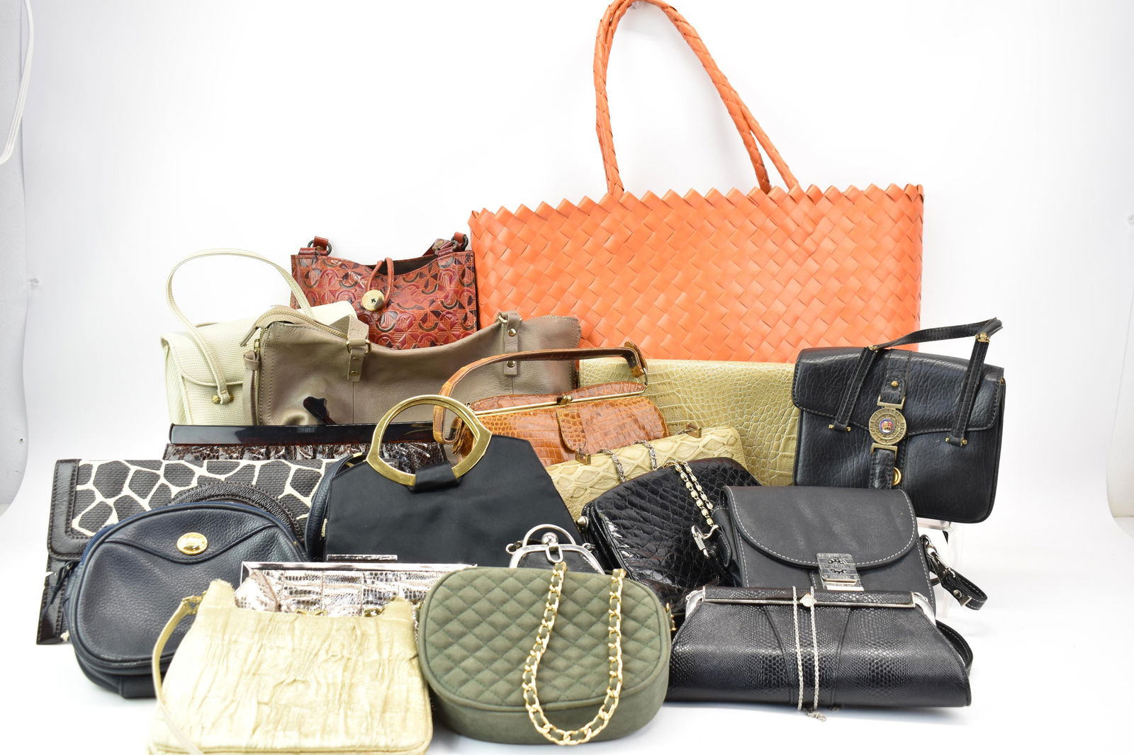 Group of 19 Assorted Ladies Purses and Handbags (1 of 19)