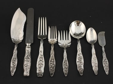 Sterling Silver Lily of the Valley Flatware