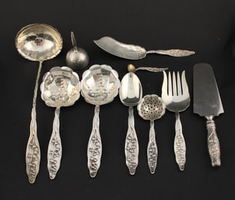 Sterling Silver Lily of the Valley Hostess Ware